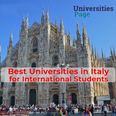 Best Universities in Italy for international students